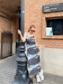 Tie Dye Sleeveless Long Slip Dresses
